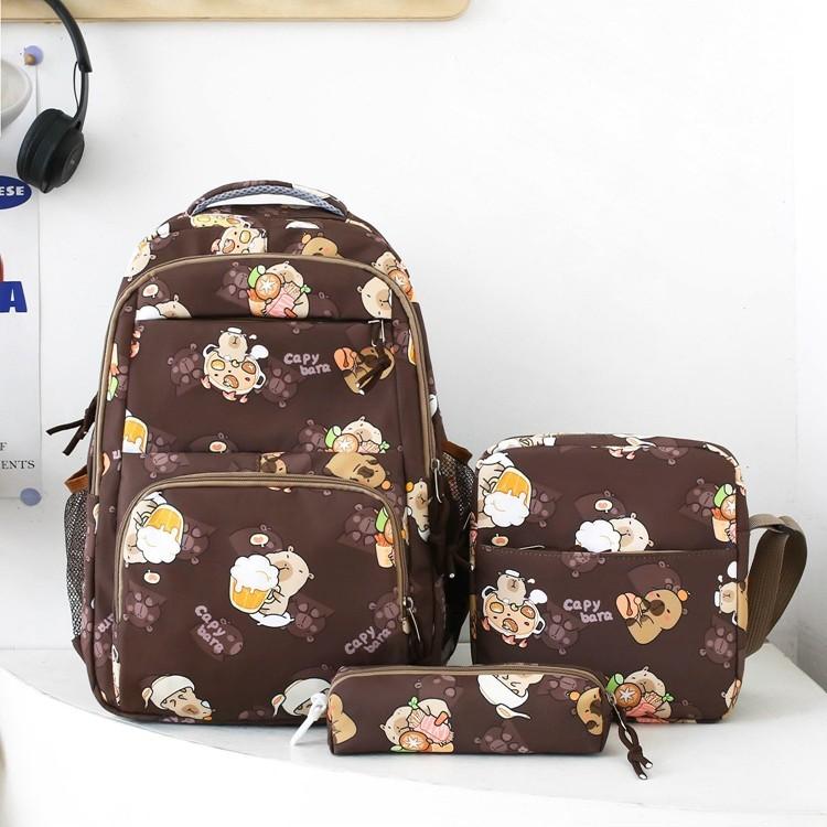 School bag new nylon primary school students cute backpack women's casual lightweight versatile school bag fashion