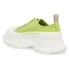 Alexander Mcqueen Tread Slick Low Lace Up 'Lime Green White' Women's 611705W4MV23514