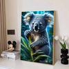 Animal Diamond Painting Painting Kit, 5D Koala Gemstone Diamond Embroidery Craft DIY Artwork Decoration Home Wall Mural