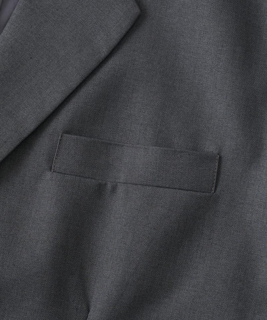 Analog Mood Tr Oversized Blazer Set-Up (Charcoal)