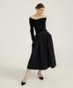 LUCIR ZU Glory Balloon Skirt (Black)
