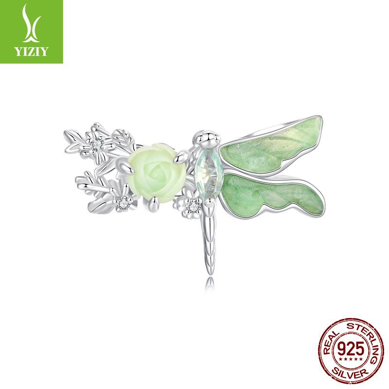 Spring New Green Flowers And Insects Series Wind Personalized Diy Bracelet Beaded Accessories
