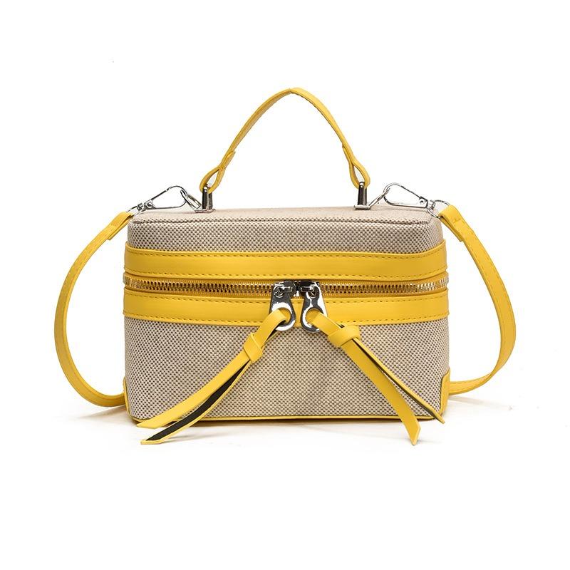 New niche design box, small square bag, storage bag, contrasting colors, trendy fashion, portable shoulder messenger bag, women