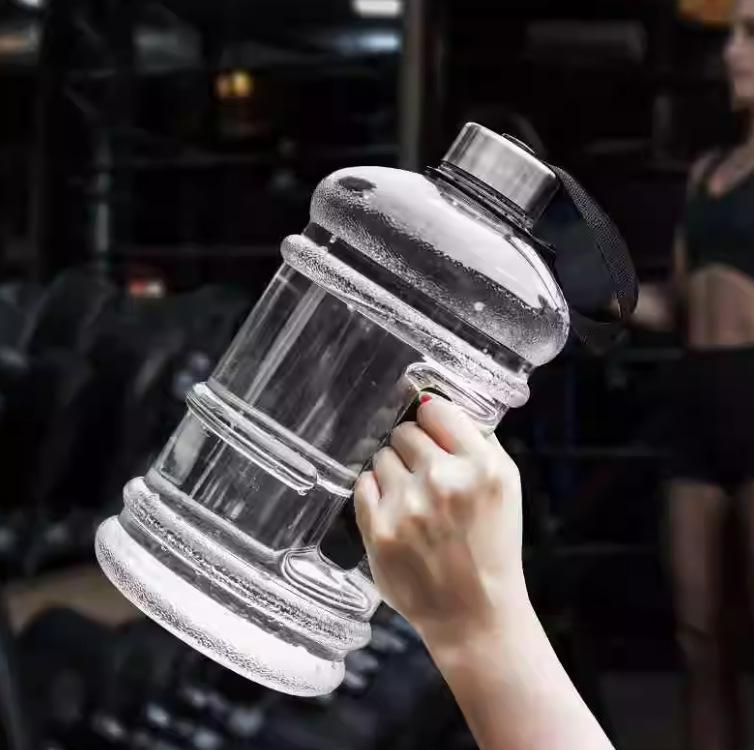 

74,5 унций Большая емкость Спортивный кувшин для воды Портативная фляга на полгаллона Герметичная фитнес-бутылка для спортзала, кемпинга Прочные бутылки для напитков 2200ml