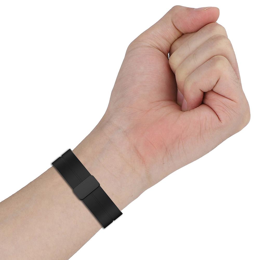 Magnetic Silicone Strap Soft Watch Band Adjustable Replacement Watchband Wrist Band for Samsung Galaxy Watch Ultra 7 Accessories