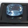 Natural Blue Aquamarine 10-12 Ct Cushion Cut Certified Fabulous Loose Gemstone