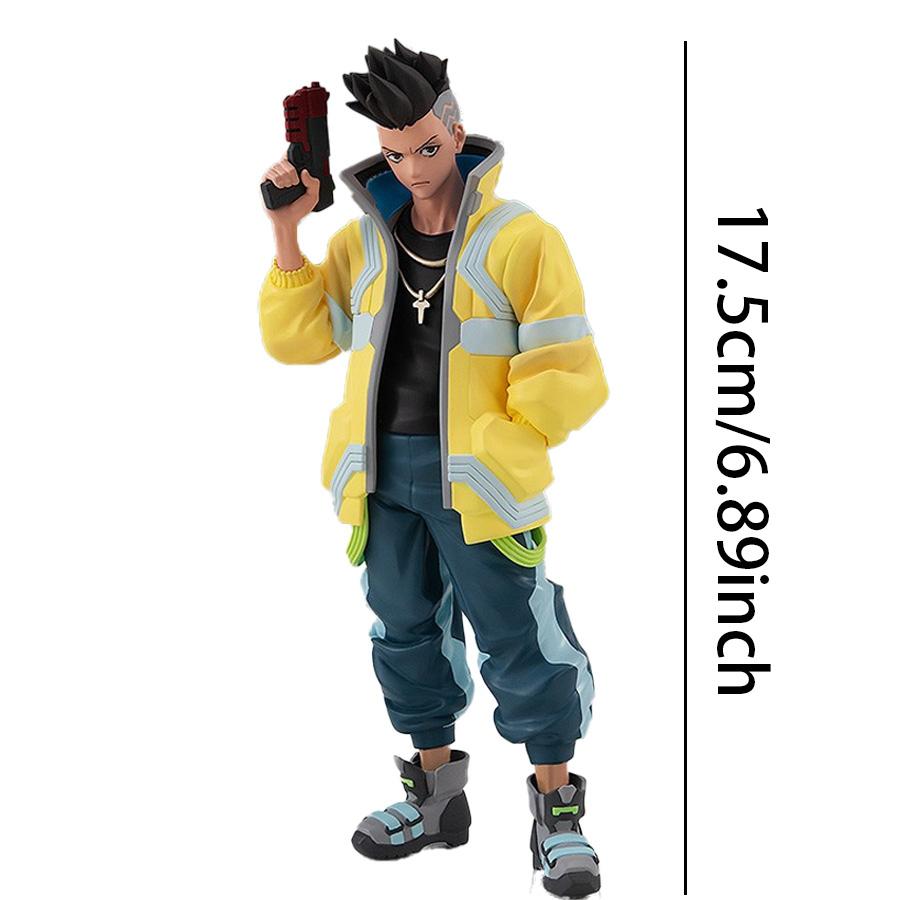 Cyberpunk 17cm Edgerunners Anime Figure Super Hacker Lucy Action Figure Street Man David Figurine PVC Adult Collection Model Toy