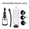 Penis Vacuum Pump Manual Penis Enlarger for Male Erection & Enhancement- Trainer Sex Toys Pumps & Enlargers Manual Stimulation