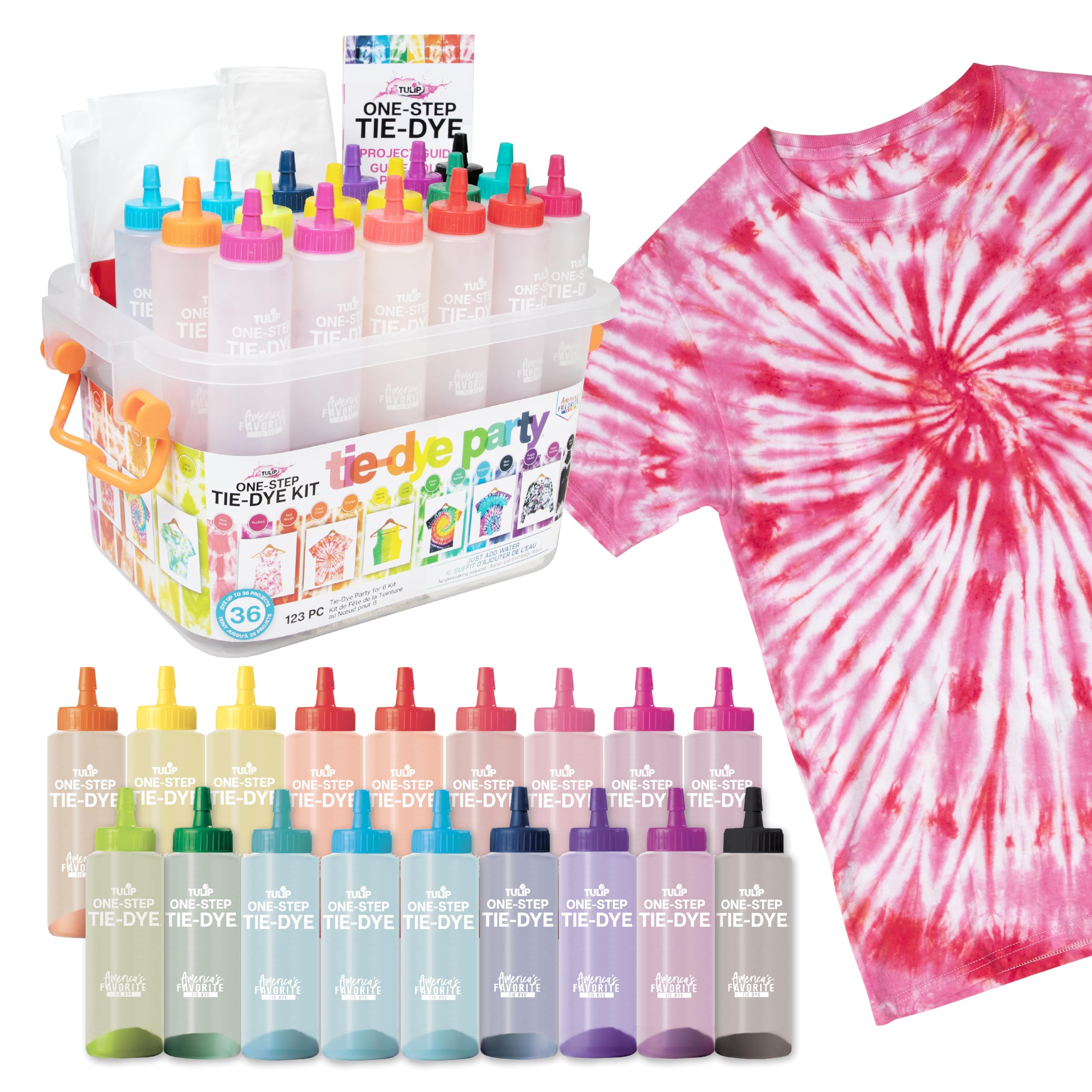 

Tulip 34723 One-Step Tie Dye Party Kit by Tulip