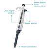 Laboratory Micropipette Precise Dispensing Automatic Pipette Digital Adjustable Plastic Pipette Chemistry Lab Equipment