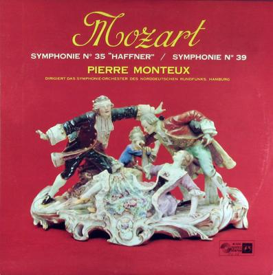 LP Record PIERRE MONTEUX NDR SINFONIEORCHEST  Mozart Symphony No 35 Haffner Symp SMS2359 Concert Hall Europe Classical Used