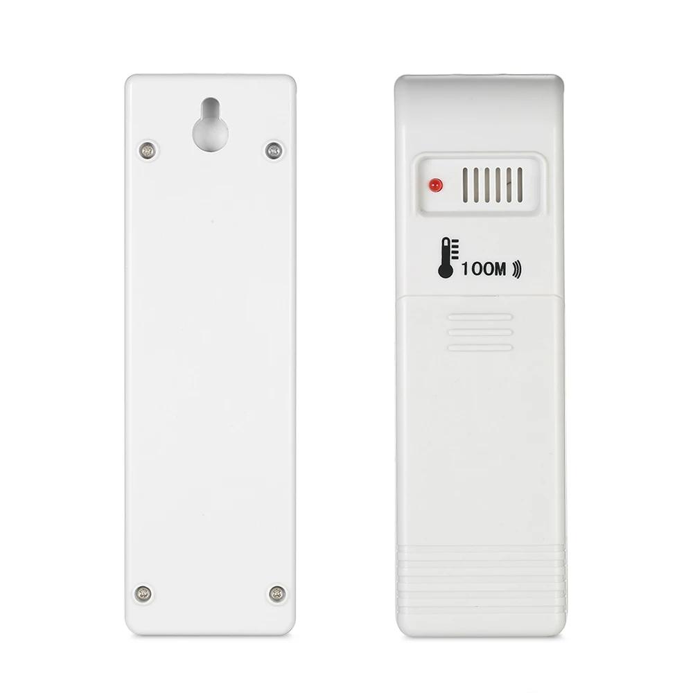 Digital Thermometer Meter With Clock Function Outdoor Indoor LCD Wireless Temperature Electronic Thermometers Weather Station