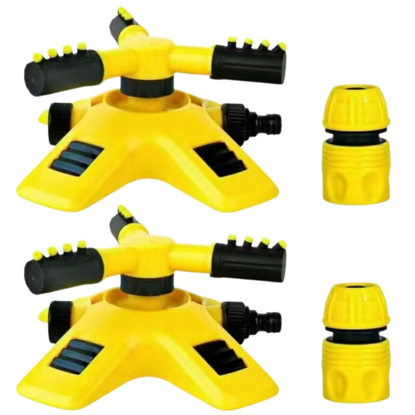 

All Trust Automatic Sprinkler for Lawn and Garden Easy Set of 2 Watering, Installation, Rotating,