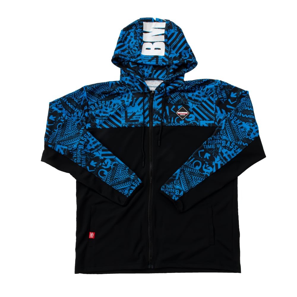

Tailwalk Bassmania Collaboration Dry Zip Hoodie BLACK x BLUE L
