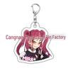 Kpop Demon Hunter Girl Group Keychain: Lumi, Zoe, Mira & Qin Yu Cute Acrylic Schoolbag Pendant