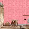 Polynesian Geometric Coral Pattern Wallpaper 50x1000