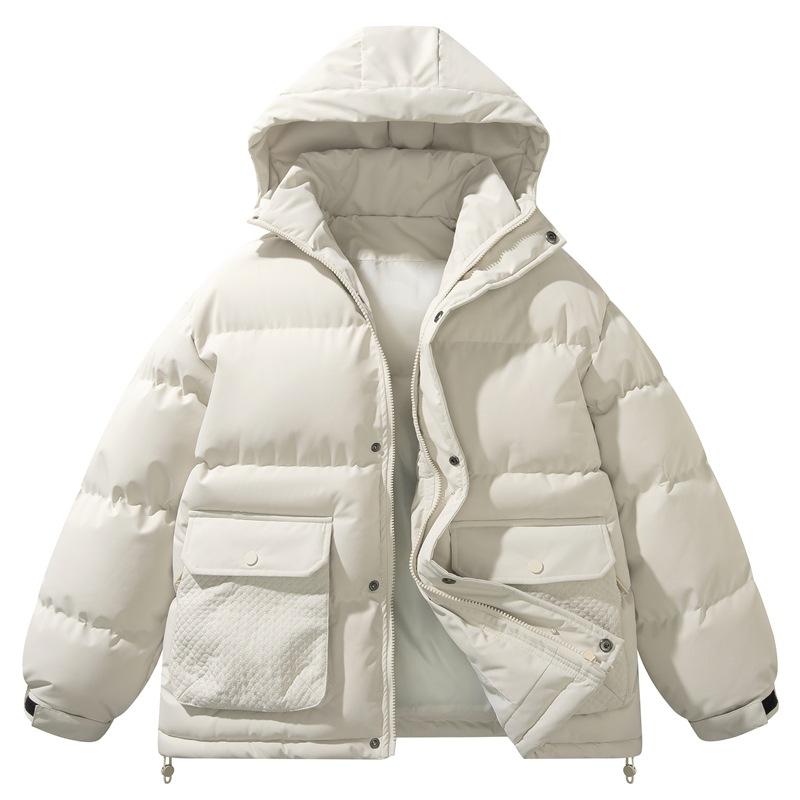 Autumn and winter cotton-padded clothes, the same brand for men and women, warm cotton-padded jackets, clothes and coats on cotton-padded clothes.