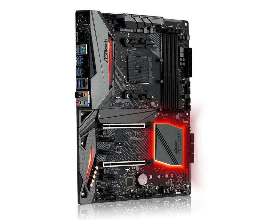 ASRock AMD X470 Chipset ATX Motherboard X470 GAMING K4