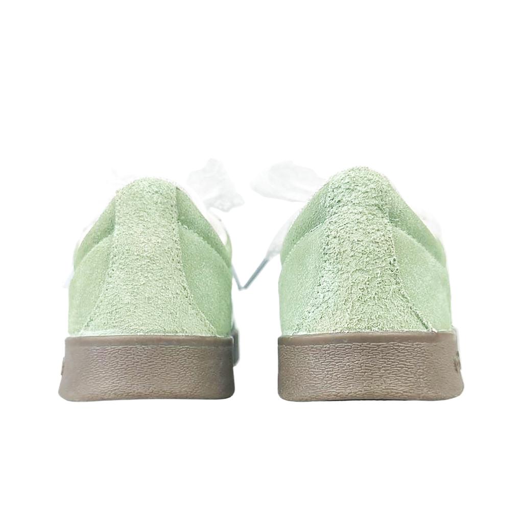 Adidas Neo VL Court 2.0 Abrasion Resistant Low top Skateboard Shoes Unisex Light Green HQ1802(Team40-)