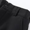 Wrinkle Free Thick Fleece Warm Solid Color Kids Formal Suit Trousers