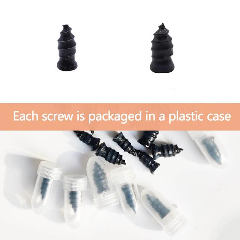 Rubber Screw Tire Plugs Car Tire Repair Kit Portable Repair Nails Screws Tires Quick Puncture Repair Tools For Car Electric Bike