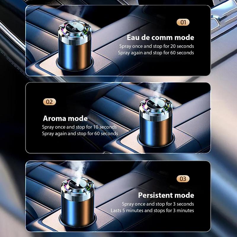 Auto-Aromatherapie-Diffusoren Kaltnebel Auto-Lufterfrischer Mit bunten Lichtern Stern Bunte Lichter Kaltnebel-Lufterfrischer Mini