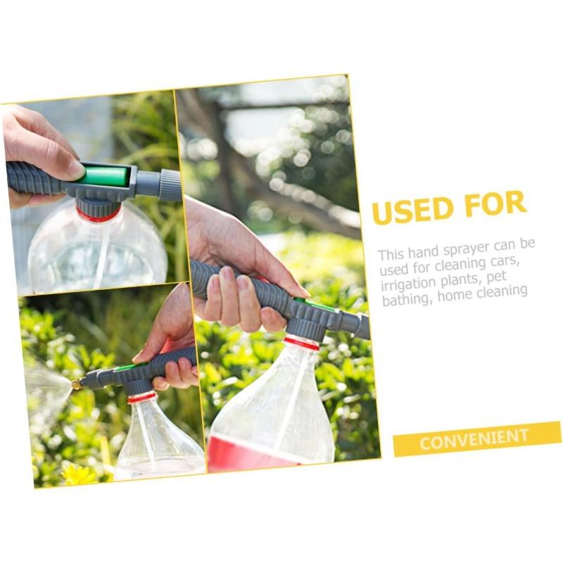 Universal Bottle Spray Nozzle Multi-Function Sprayer for Disinfection Plant Care Car Washing Garden Use Essential Garden Tool