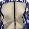 Used Kate Spade Tote Bag Hawthorne Lane RyanTote Bag Blue/white Coated Canvas/leather Women