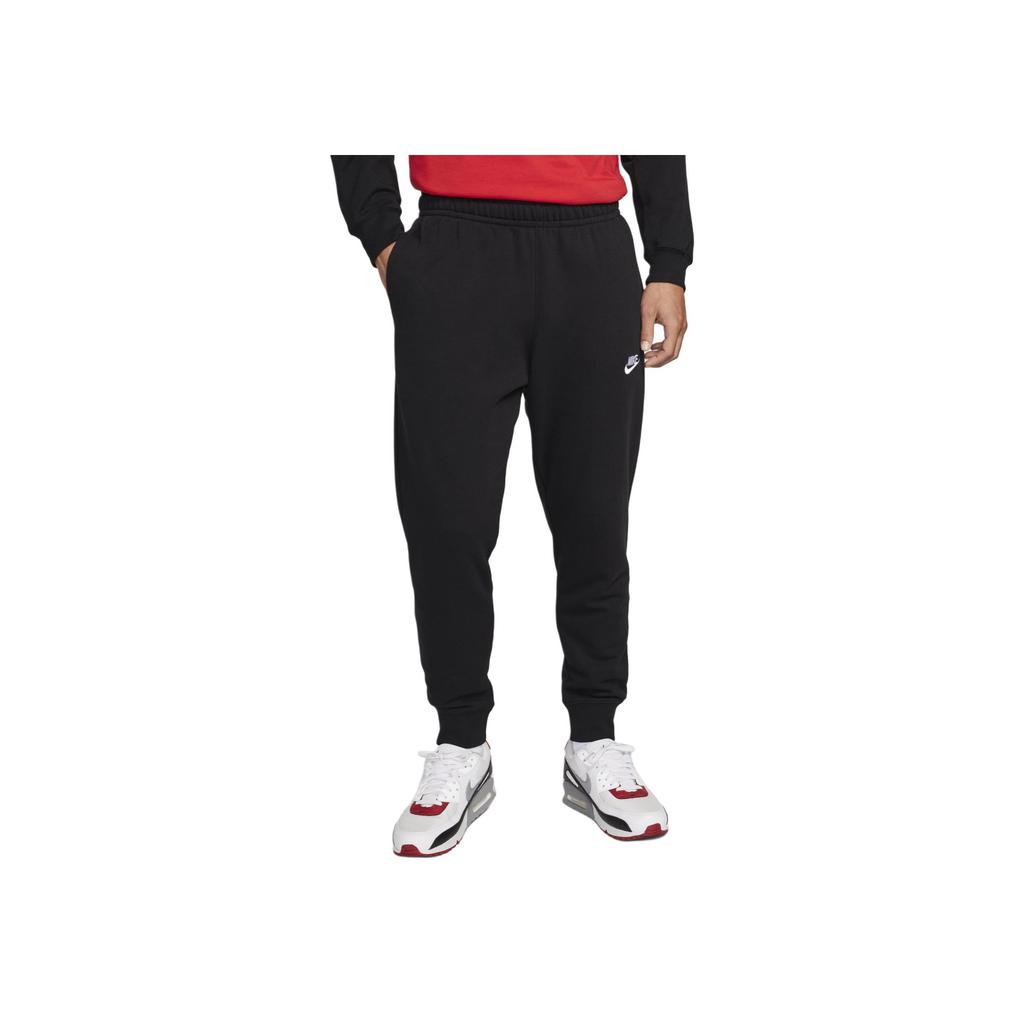 Nike Hooded Fleece Comfortable Long Sleeve Sweatshirt Mid Waist Drawstring Cuffed Pants Casual Sports Suit Men sweatshirt, pants BV2680-010+623453-010