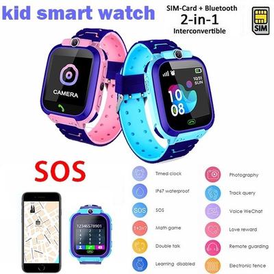Q12 Anti Lost Smart Watch LBS Kid SmartWatches Baby Watch 1.44 Inch Waterproof Voice Chat LBS Finder Locator Tracker