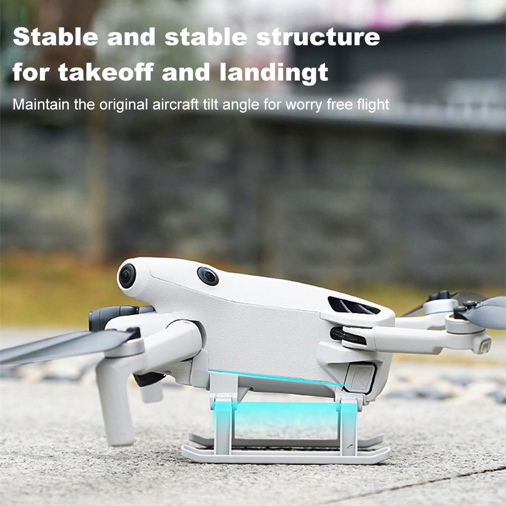 Foldable Landing Gear For DJI Mini 4 Pro Expanded Bracket Prevent Protection Increased Height 20 MM Leg Drone Accessories