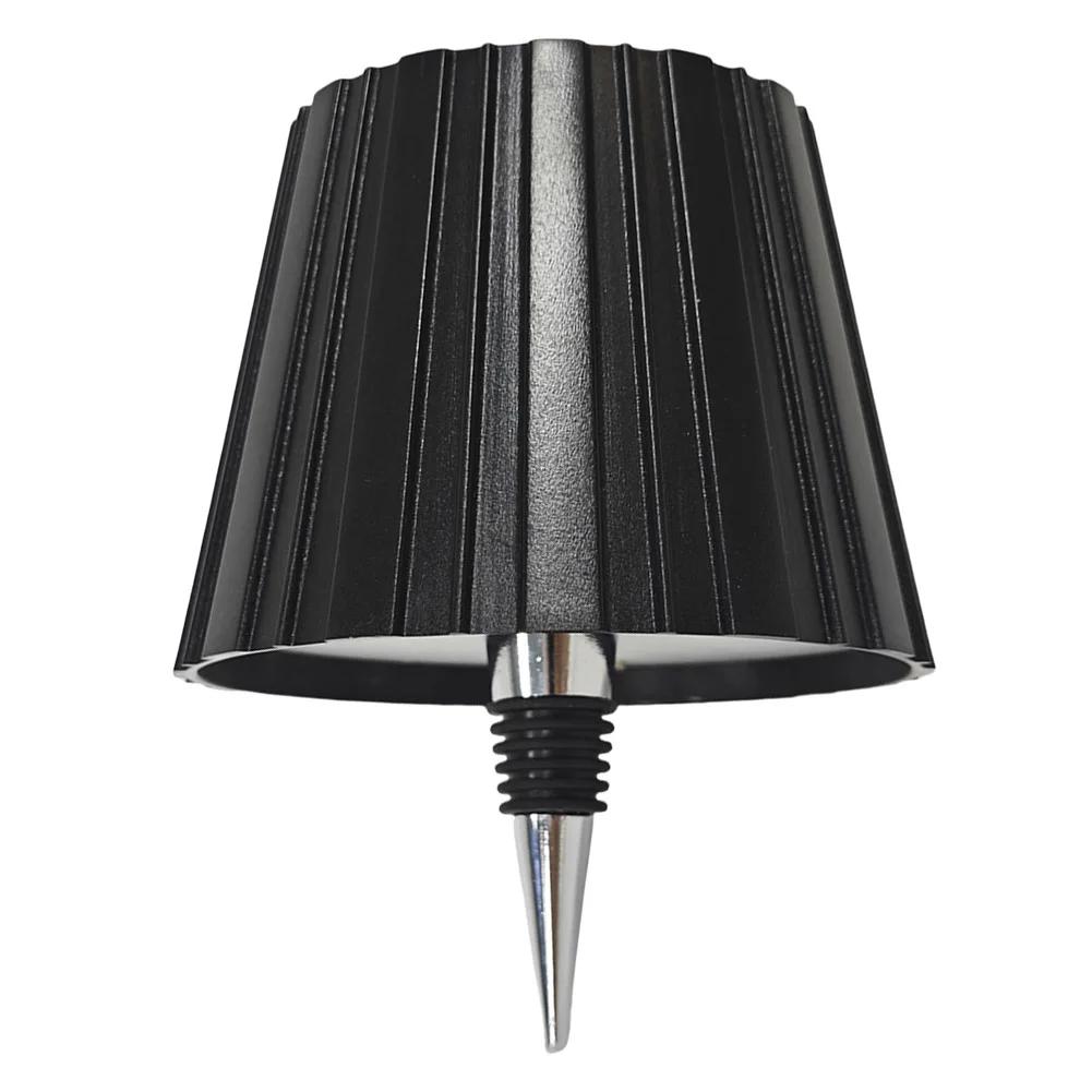LED Wine Bottle Lamp, Wireless Touch Control Table Lamp, 2000mAh USB Rechargeable, 3 Colors & Stepless Dimming, for Bar Home