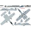 Great Wall Hobby 1/72 Scale American A-10C Attack Aircraft Plastic Model Kit L7215 (Airplane)