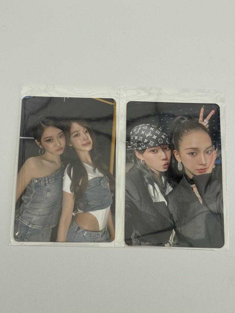 

[USED] aespa LIVE TOUR CD Bonus 10/5 A Prize Trading Card 2 Types Complete