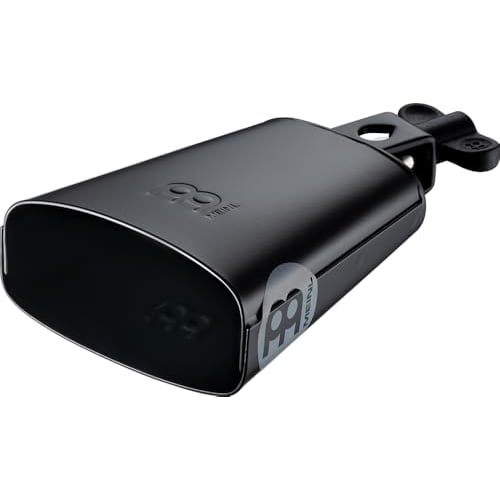 MEINL Percussion Cowbell, Black Powder Coated Steel, 4 3/4" (SL475-BK)