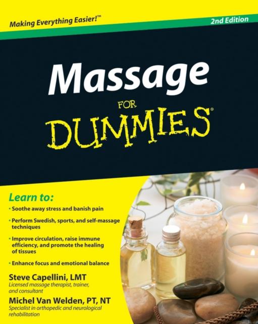 The Massage For Dummies Book