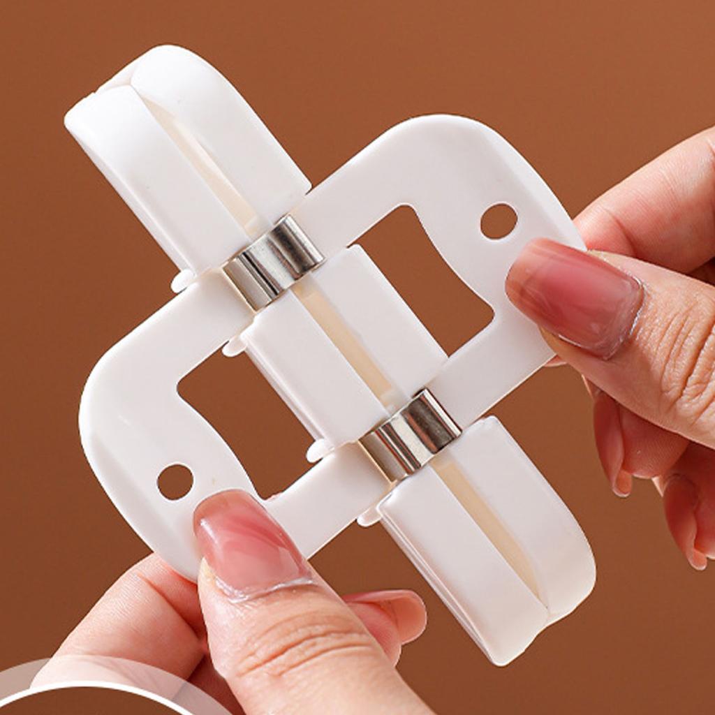 2pcs Food Clips Chip Bag Clips for Food Storage Wide Opening Sealing Clip for Bread Snack Bags