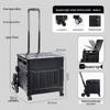 Portable Stair-Climbing Trolley: Folding Cart for Groceries, Camping, and Outdoor Use