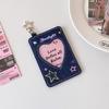 Denim Star Y2K Card Holder & Keychain Pendant