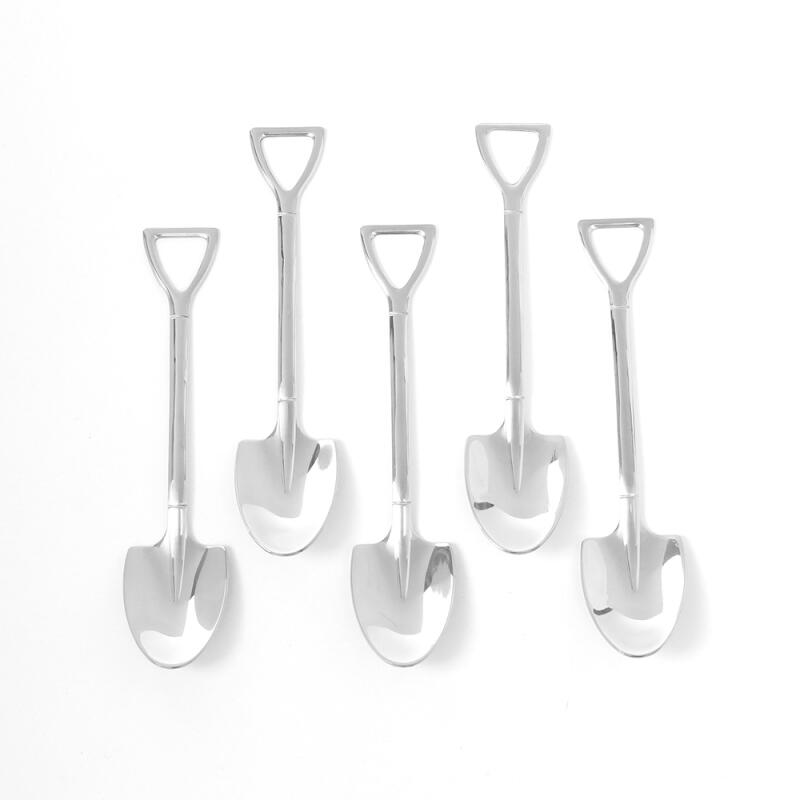

Wow Cafe Spade-Shaped Teaspoon 5-piece Set (Triangle)