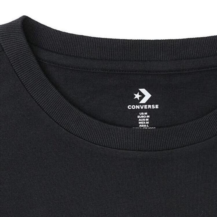 Converse Festival Vibe T-Shirt Asia Sizing 'Black' Men's 10026424-A01