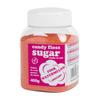 Colored Sugar for Cotton Candy, Pink, Watermelon Flavor, 400g