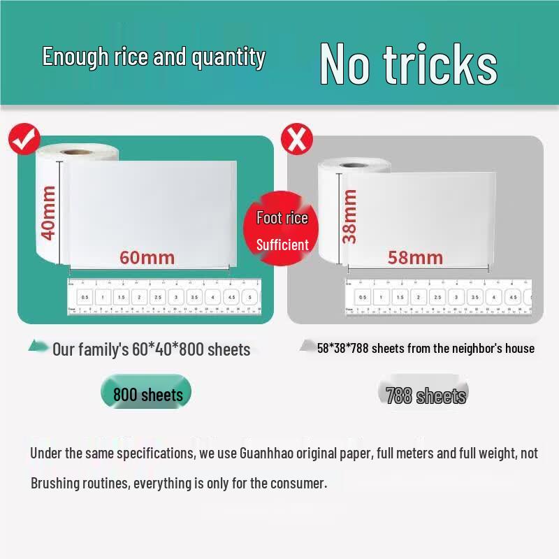 Waterproof Thermal Shipping Labels