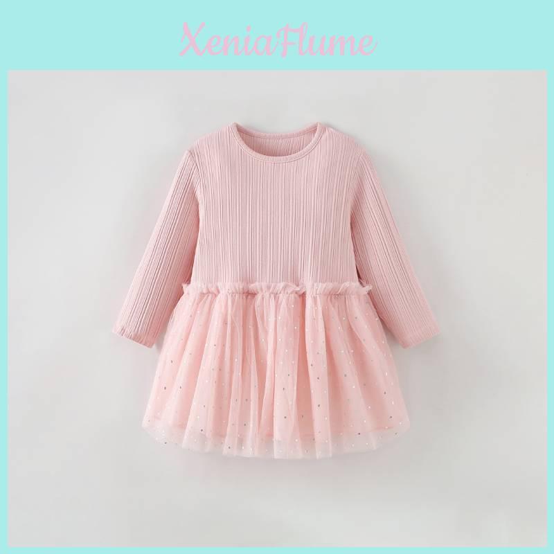 Girl Princess Dress With Cotton Fabric For Holiday Occasions