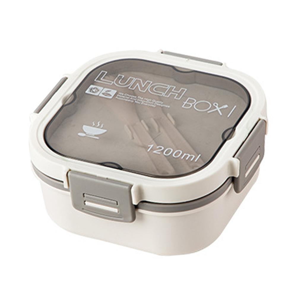 2 Layer Plastic Salad Lunch Box Microwave Safe Salad Lunch Container Portable Fruit Fat Reducing