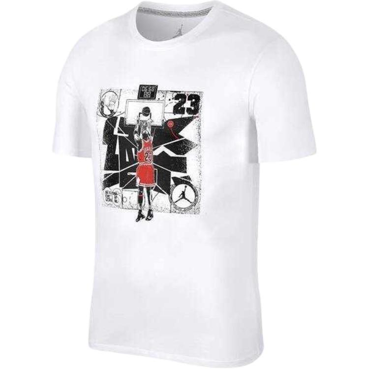 Men s Air Jordan 14 White T-Shirt BQ2556-100 S