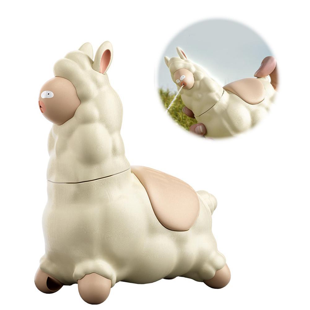 1/2/3/4Pcs Alpaca Water Gun Children's Toy Handheld Continuous Water Spraying Sprinkler Outdoors Pool Garden Fights Game Gift