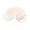 100 Pieces Blank Wooden Badge Customizable Name Tags Easy to Use for Events