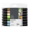 Feutres À Alcool - WINSOR & NEWTON - Manga Fantasy - 13 Pcs - Double Pointe - Mixte