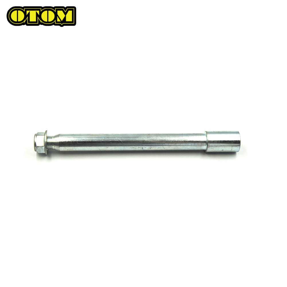 For HONDA Motorcycle Front Rear Wheel Hub Axle Axis WIth Nut Accessories CRF250R CRF250X CRF450R CRF450X 2002-2019 Pit Dirt Bike